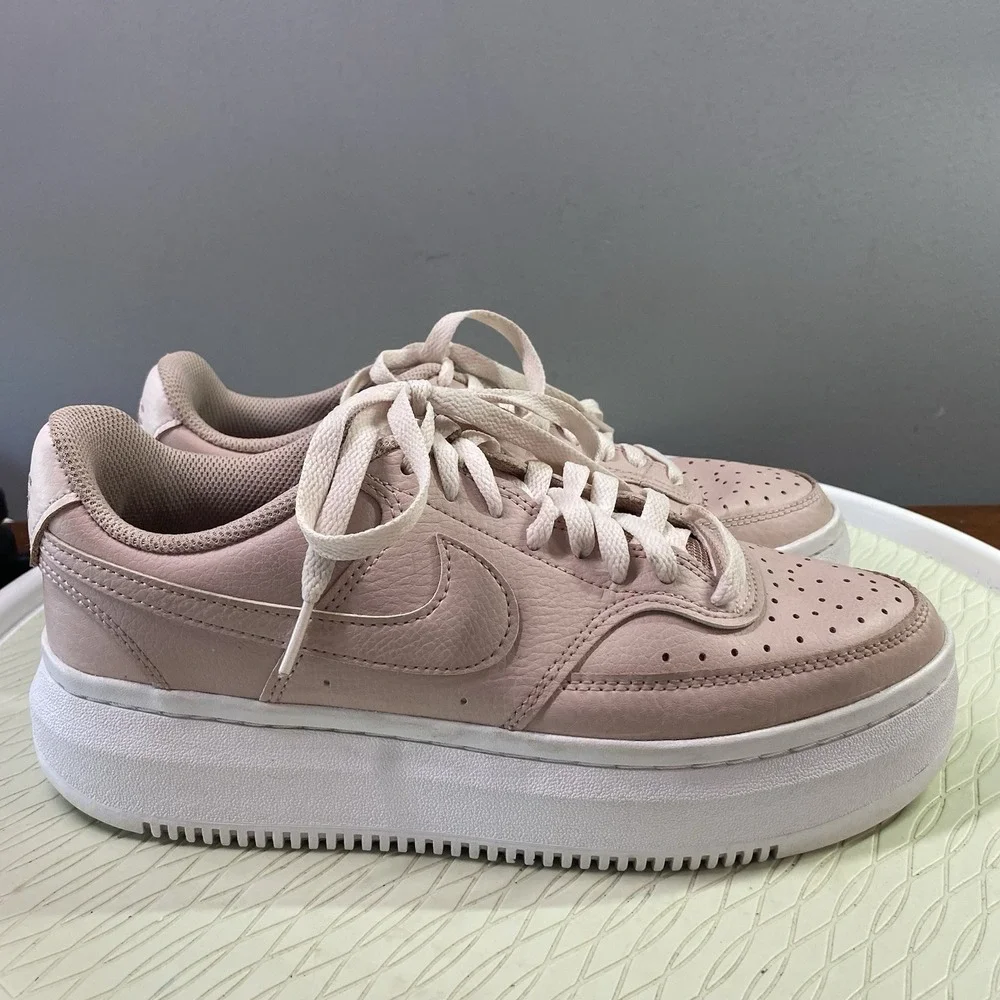 Womens Nike Court Vision Alta Pink Athletic Sneaker‎ Size 10US/7.5UK/42